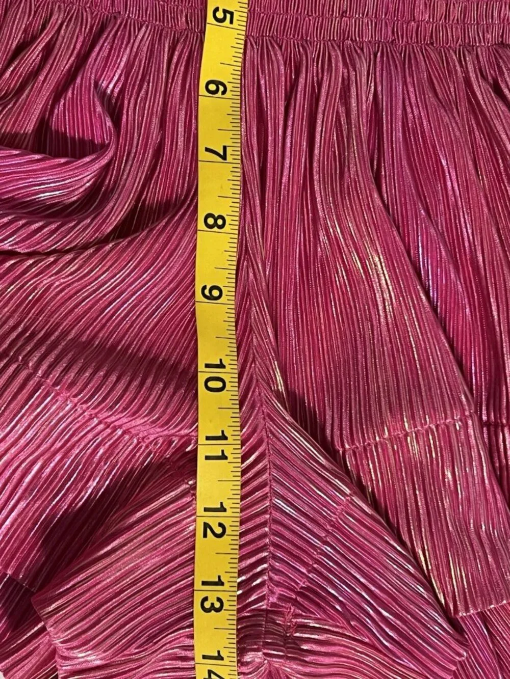 Queen Of Sparkles Pink Swing Shorts Size XS